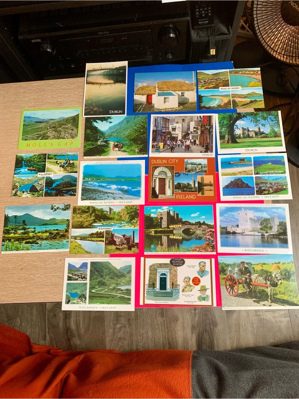 18 Irish Postcards